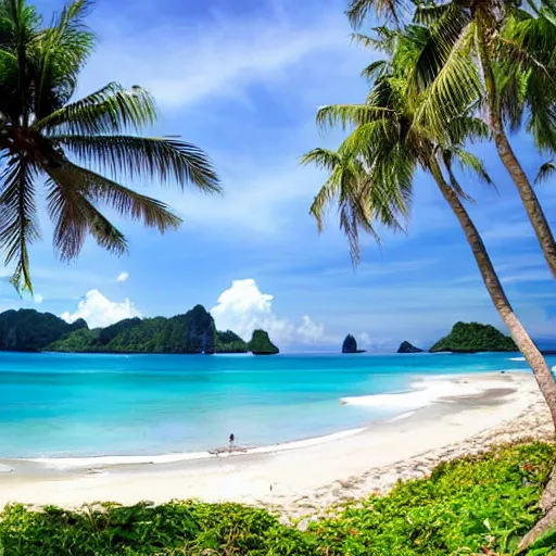 Image similar to a philippines beach