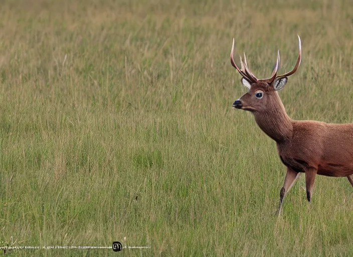 Prompt: photograph of red deer in summer, wildlife photography, nature, award winning, canon, sony, nikon, olympus, 4 k, hd