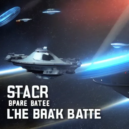 star trek space battle scene, in the style of a live | Stable Diffusion ...