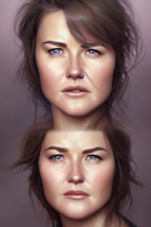 Prompt: ultra detailed close up facial portrait of 2 0 year old lucy lawless, extremely detailed digital painting, in the style of fenghua zhong and ruan jia and jeremy lipking and peter mohrbacher, mystical colors, rim light, beautiful lighting, 8 k, stunning scene, raytracing, octane, trending on artstation