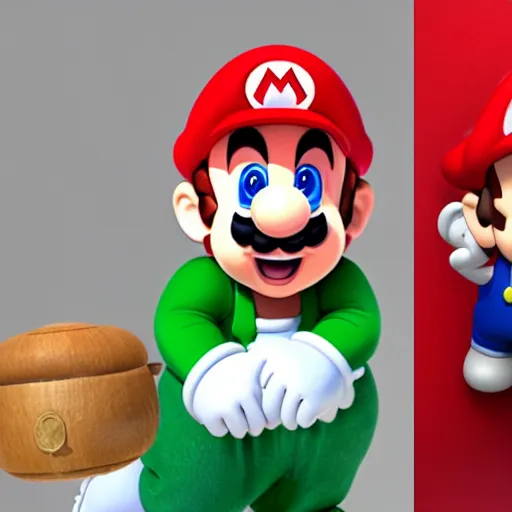 Image similar to nintendo mario as a real life person