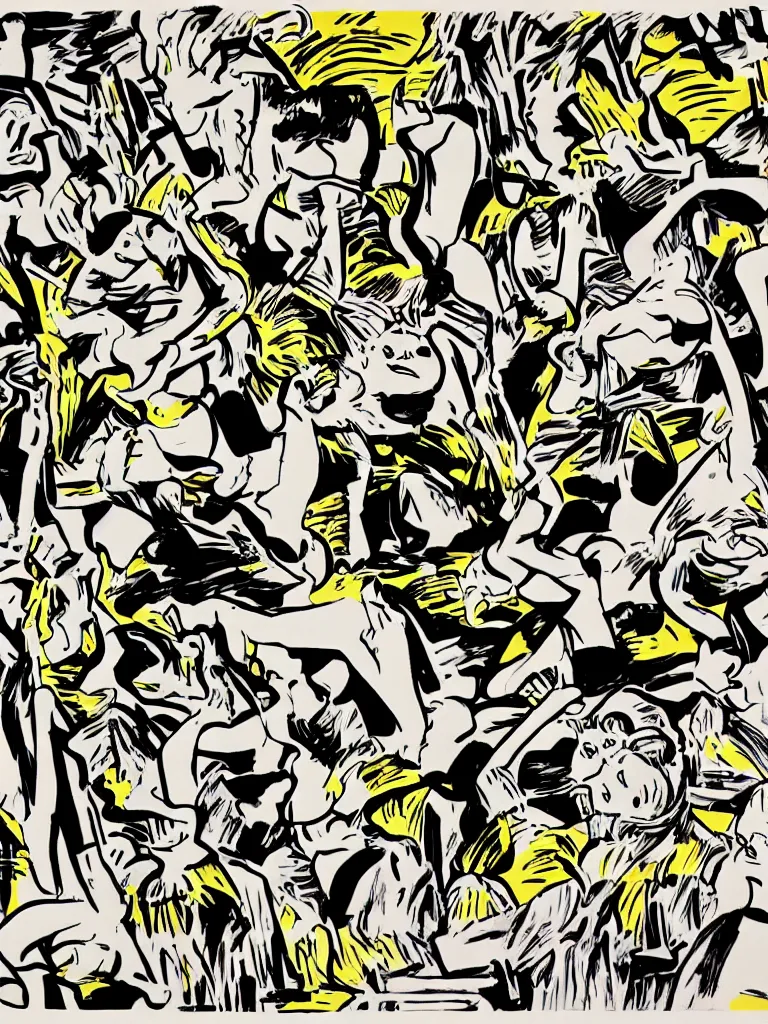 Image similar to multiplicity by Roy Lichtenstein