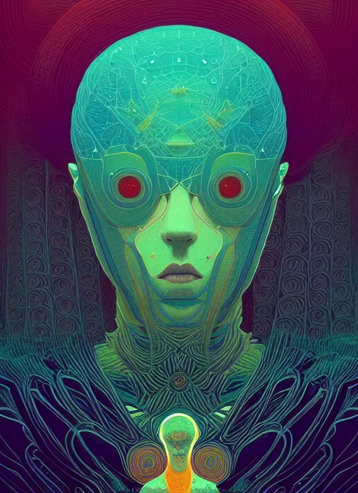 Prompt: symmetry!! stunning portrait of kartos!! by victo ngai, kilian eng vibrant colours, dynamic lighting, digital art, winning award masterpiece, fantastically beautiful, illustration, aesthetically inspired by beksinski and dan mumford, trending on artstation, art by greg rutkowski, 8 k