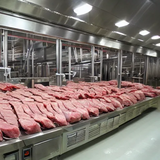 Image similar to meat processing offal,