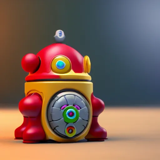 Image similar to product photo of the fisher price grimoire toy, octane render, unreal engine 5, light transport simulation