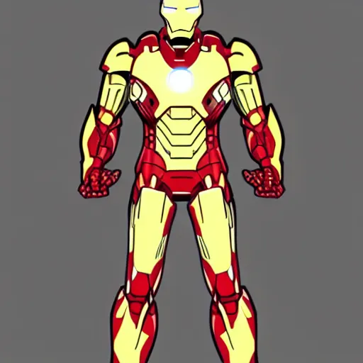 Image similar to iron man, line art!!!!!!!!!!!!!