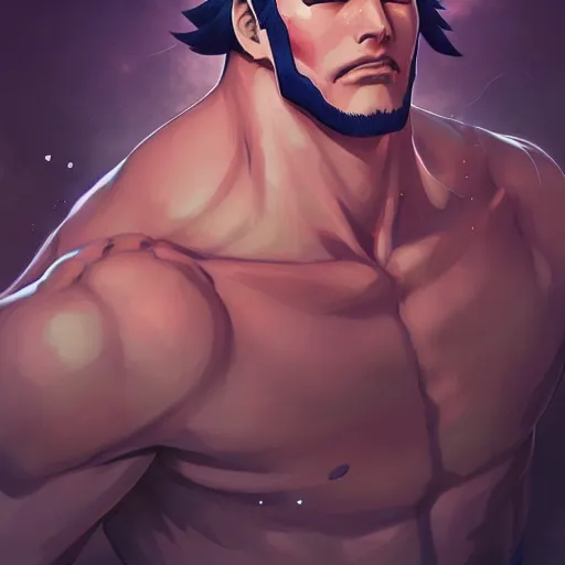 Image similar to a portrait of ryu from street fighter 2, art by lois van baarle and loish and ross tran and rossdraws and sam yang and samdoesarts and artgerm, digital art, highly detailed, intricate, sharp focus, trending on artstation hq, deviantart, unreal engine 5, 4 k uhd image