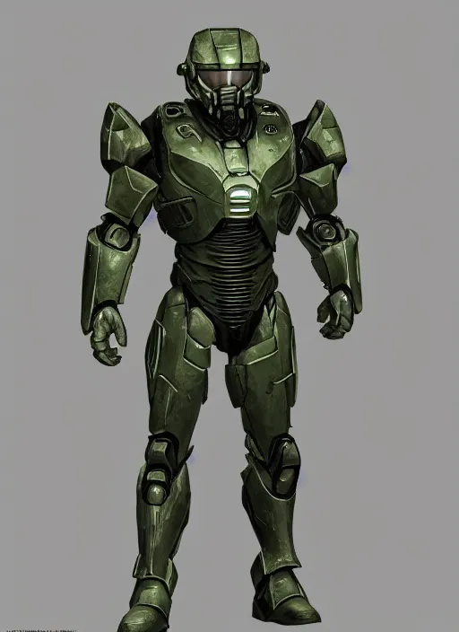 Prompt: organic humanoid eldrich armor living, super soldier, master chief, leaking blood, artstation