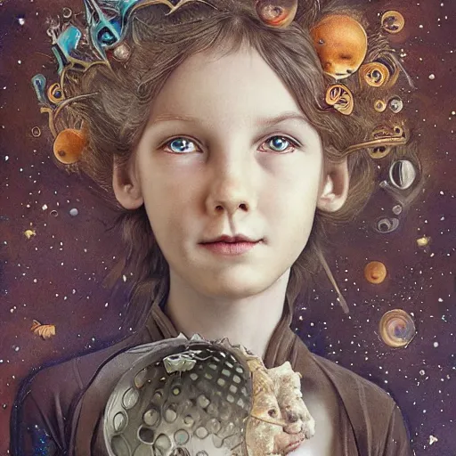 Image similar to realistic detailed face portraits and fully body poses of children flying through the stars by emilia dziubak, will terry, greg olsen, chris mars, ann long, and mark brooks, dramatic, fairytale, art nouveau, victorian, neo - gothic, gothic, character concept design, storybook design, smooth, extremely sharp detail, finely tuned detail