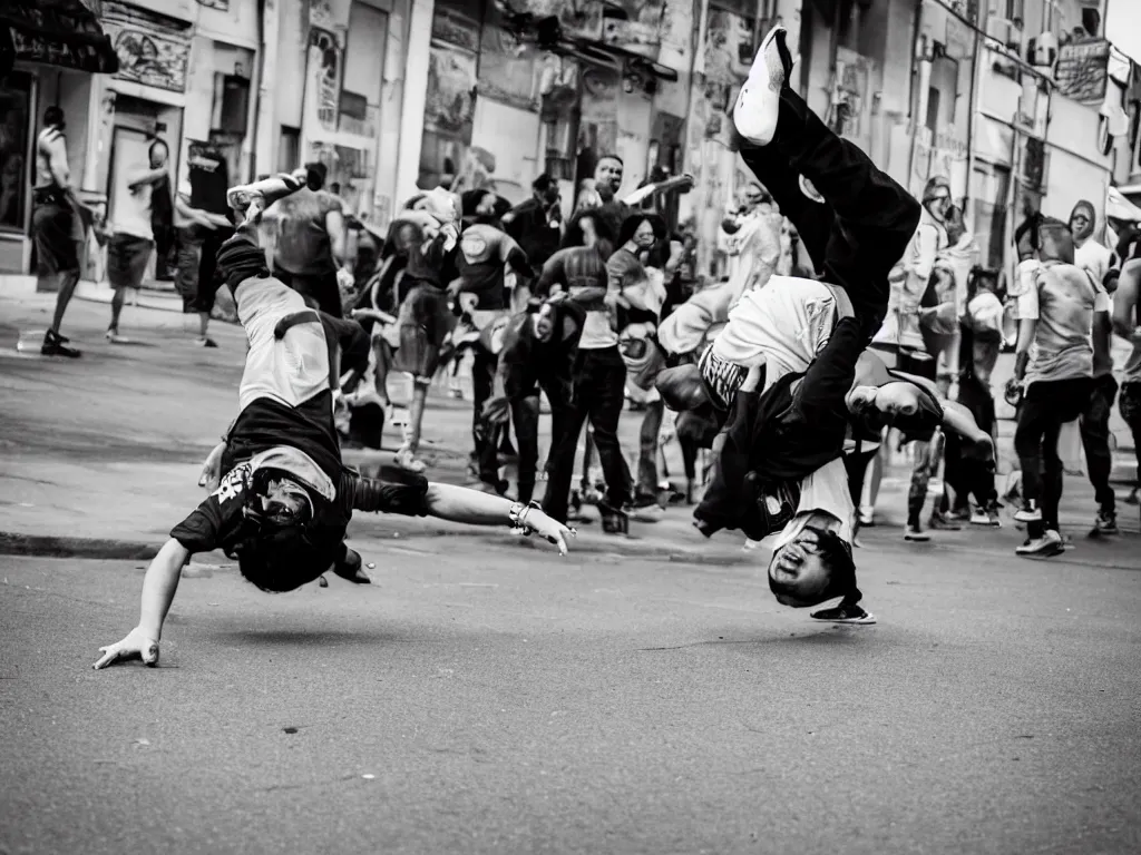 Image similar to breakdancing, street, photo