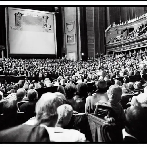 Image similar to Winnie the Pooh addresses congress, 35mm film