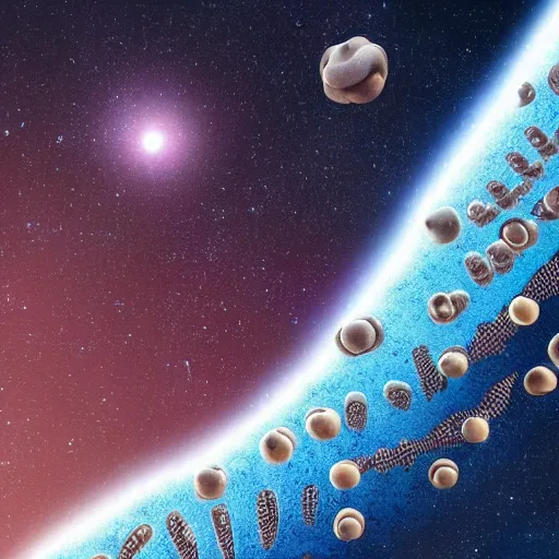 Image similar to biologically feasible alien species that do not use dna to carry hereditary information