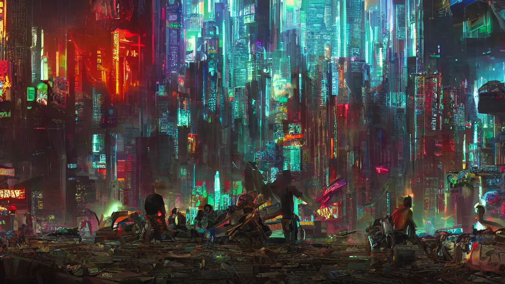 Image similar to cyberpunk mayans