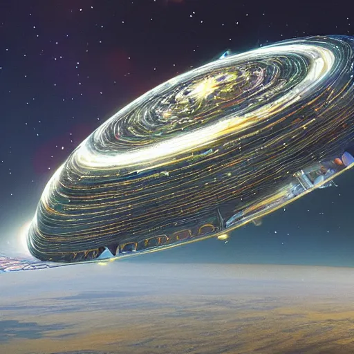 Image similar to stardust mothership