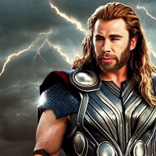 Prompt: john travolta as thor