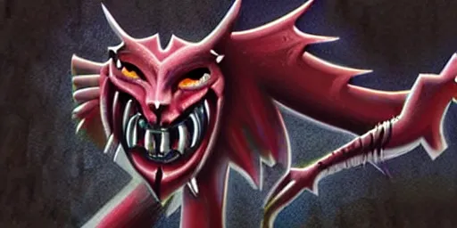 Image similar to razorfiend monster, Dungeons and Dragons, fantasy art