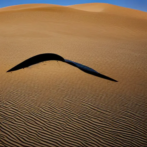 Image similar to architectural photograph by iwan baan of a playful building in the shape of a monitor lizard in the middle of the desert, designed by future systems