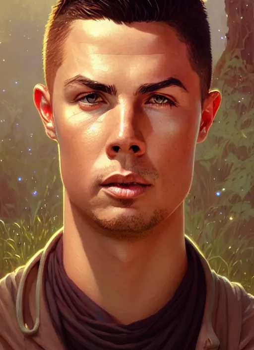 Prompt: highly detailed portrait of ronaldo phenomenal, stephen bliss, unreal engine, fantasy art by greg rutkowski, loish, rhads, ferdinand knab, makoto shinkai and lois van baarle, ilya kuvshinov, rossdraws, tom bagshaw, alphonse mucha, global illumination, detailed and intricate environment