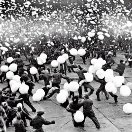 Image similar to d - day pillow fight