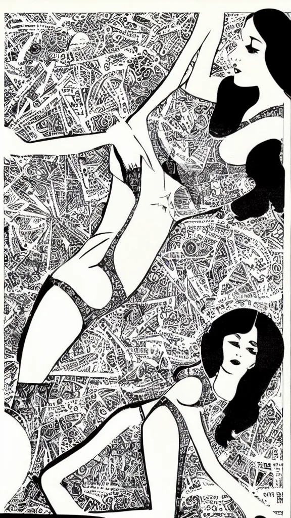 Image similar to graphis magazine illustrations, 1 9 7 0