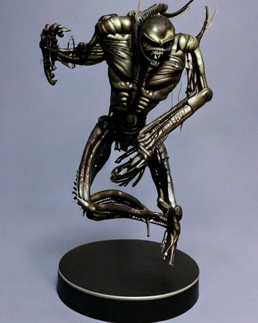 Image similar to t 8 0 0 from terminator mixed with alien xenomorph