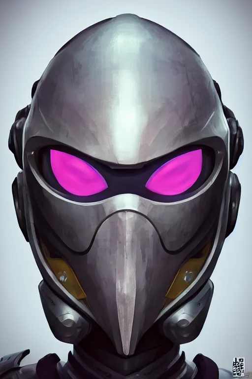 Image similar to epic mask helmet robot ninja portrait stylized as fornite style game design fanart by concept artist gervasio canda, behance hd by jesper ejsing, by rhads, makoto shinkai and lois van baarle, ilya kuvshinov, rossdraws global illumination radiating a glowing aura global illumination ray tracing hdr render in unreal engine 5