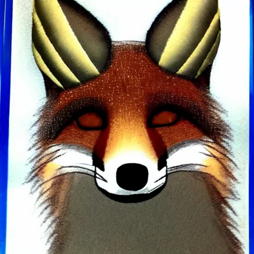 Image similar to fox wearing a tiara