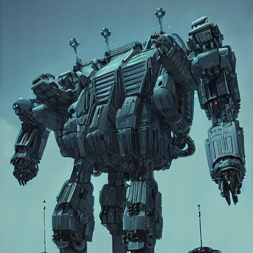 Image similar to combat mecha by beeple, h. r. giger