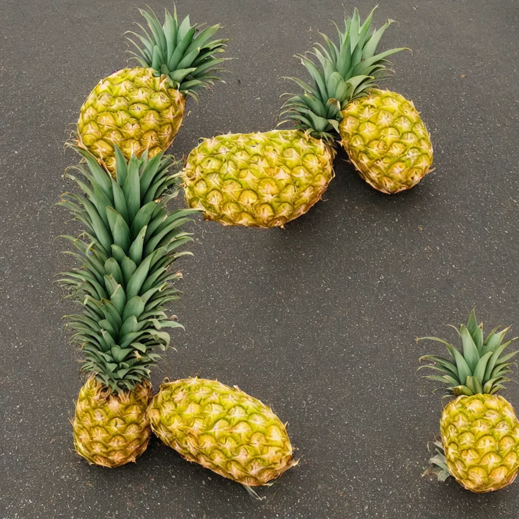 Image similar to pineapple that looks like doge