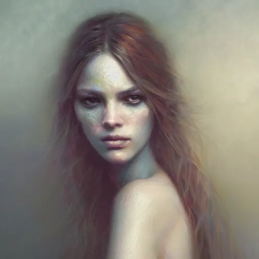 Image similar to portrait of a mage, sharp focus, ultra realistic illustration, ethereal light, by livia prima