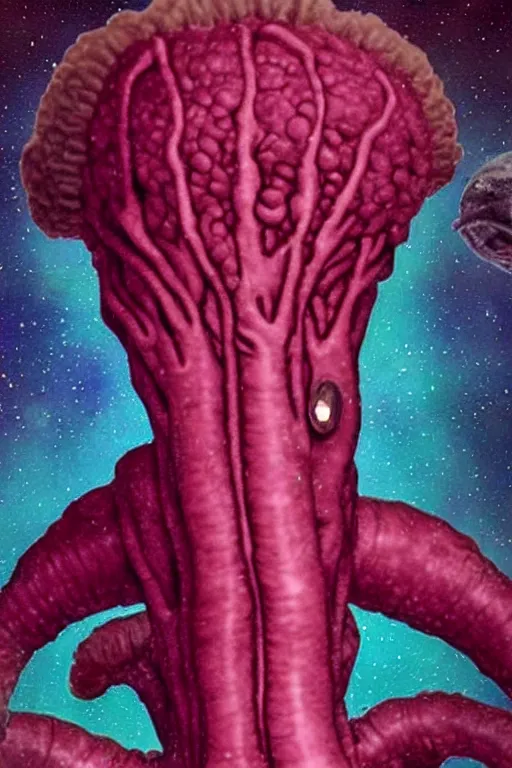 Image similar to plumbus, alien