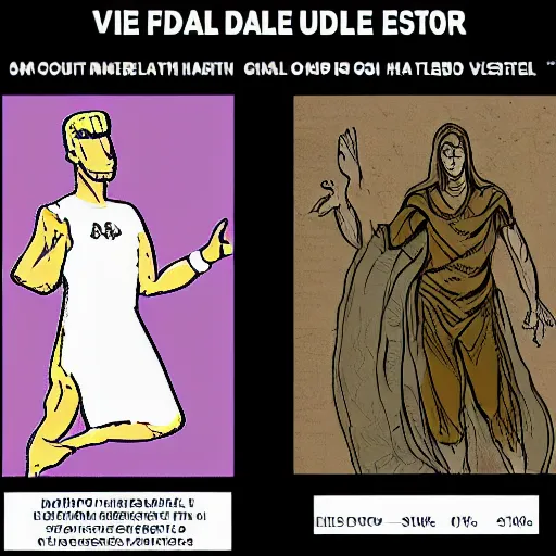 Prompt: Meme of the virgin Dalle2 user vs the chad Stable Diffusion user, highly detailed, digital art