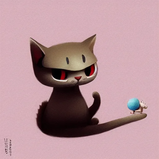 Prompt: goro fujita ilustration a cute kitten, simple drawing by goro fujita, painting by goro fujita, sharp focus, highly detailed, artstation