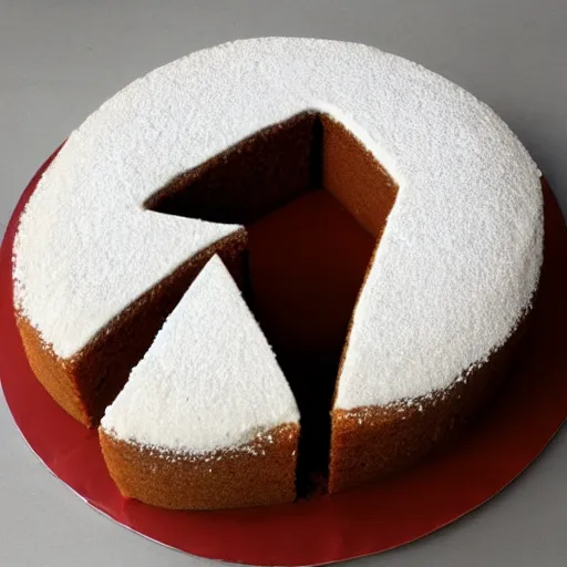 Image similar to minimalist cake