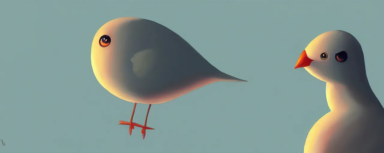 Image similar to gori fujita ilustration a game development studio, little bird with a lot of work close up painting by goro fujita, sharp focus, highly detailed, artstation