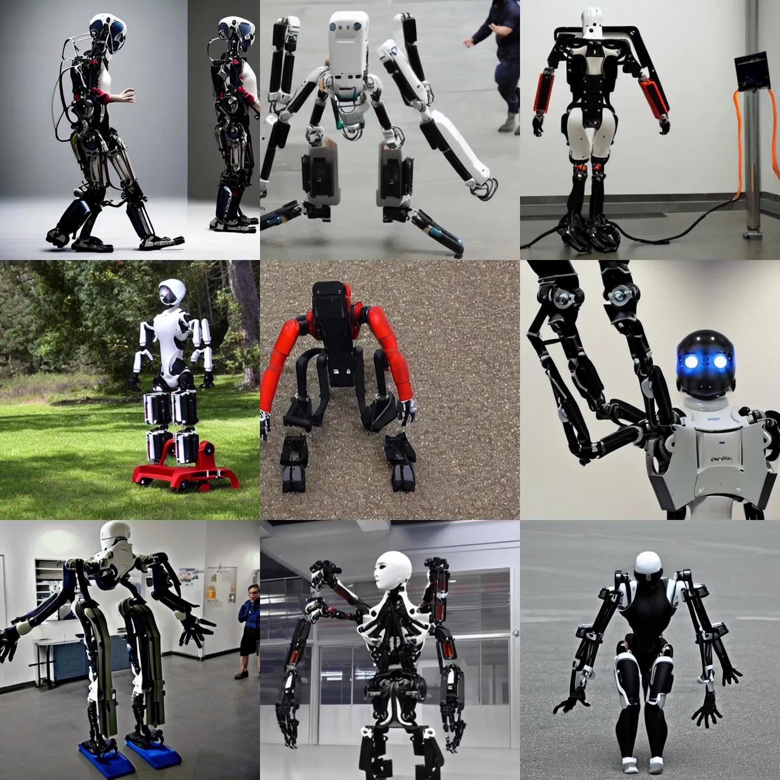 Prompt: Exoskeleton robots closer to being easily accessed