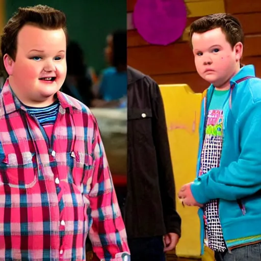 Image similar to gibby from icarly in an episode of zoey 1 0 1