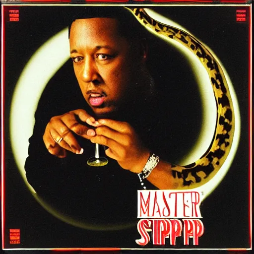 Image similar to master p album'sippin snake oil'1 9 9 6