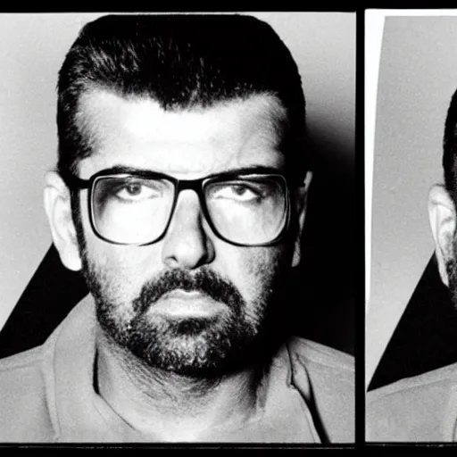 Image similar to george michael mugshot