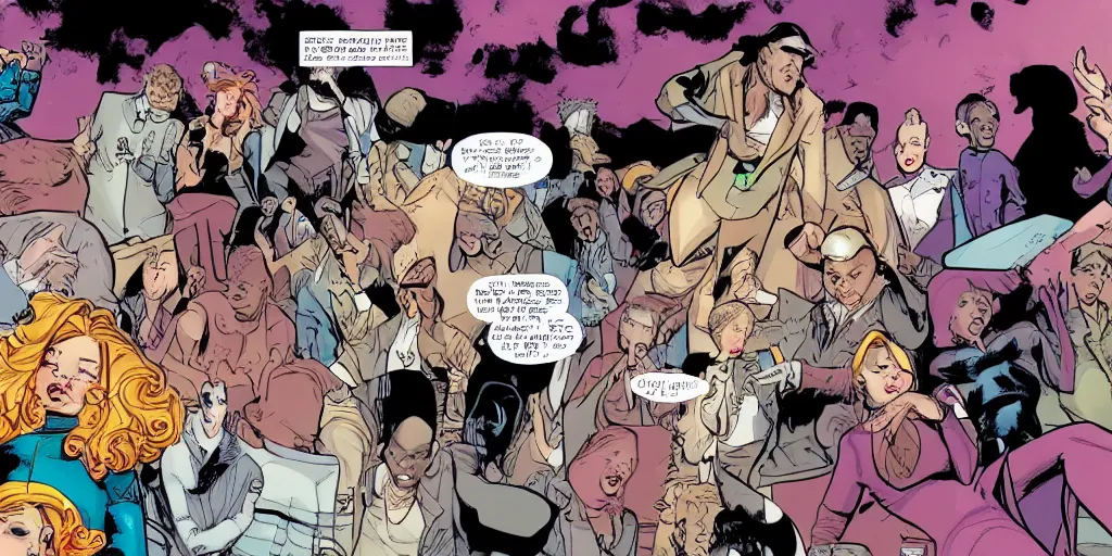 Image similar to splash page by brian k. vaughan