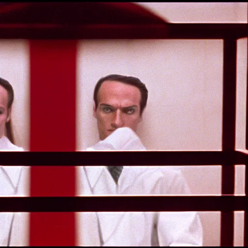 Prompt: Bureaucracy in American Psycho (1999)