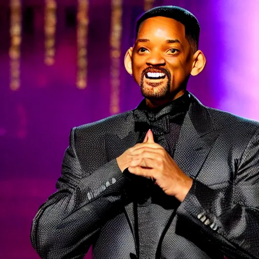 Image similar to Will Smith is dancing in a cabaret