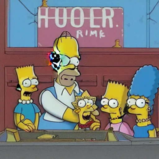 Image similar to simpsons, homer in istanbul