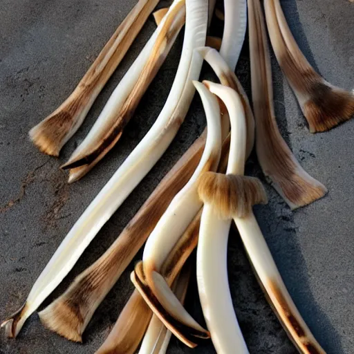 Image similar to walrus tusks