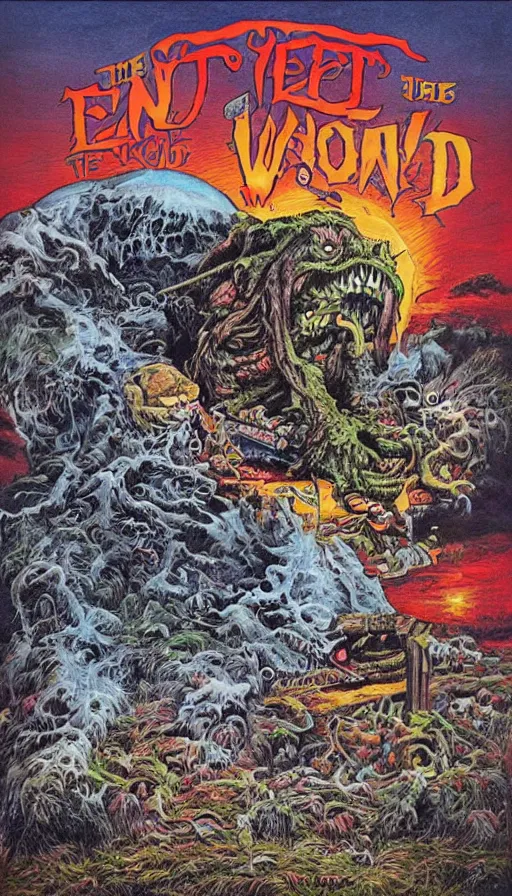 Image similar to the end of the world, by ed roth