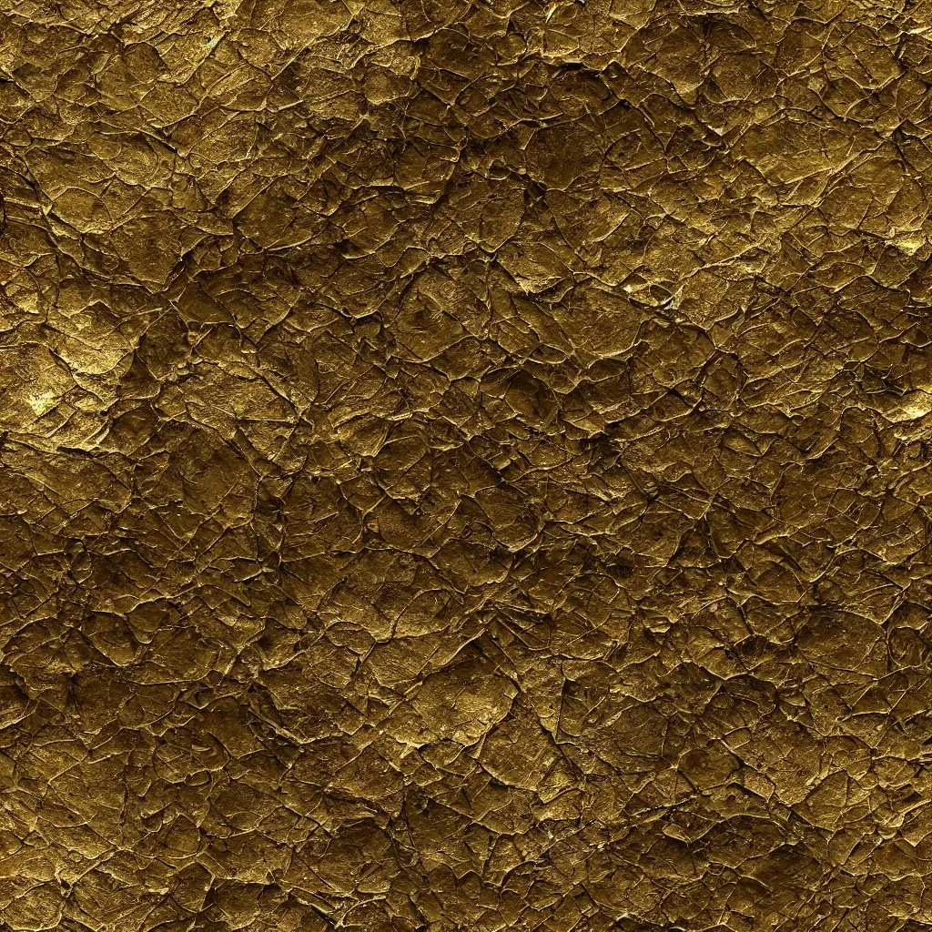 Image similar to seamless tileable texture of damaged metal gold, realistic, very detailed, beautiful, intricate details, sharp focus, substance designer, substance render, substance painter, marmoset, unreal engine, octane render