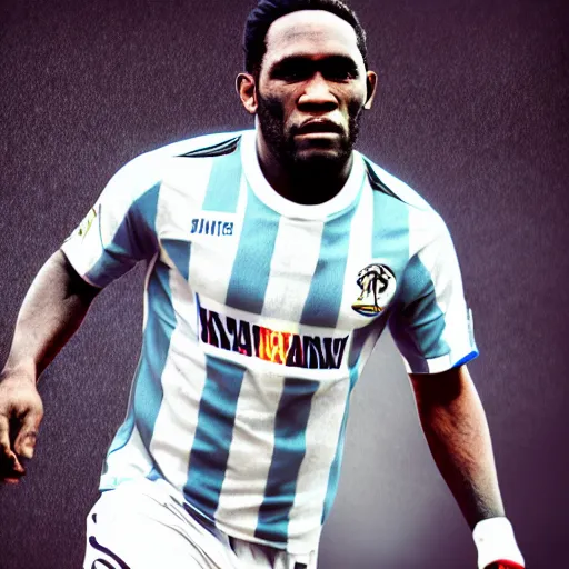 Image similar to jay - jay okocha, trending on art station, 4 k,