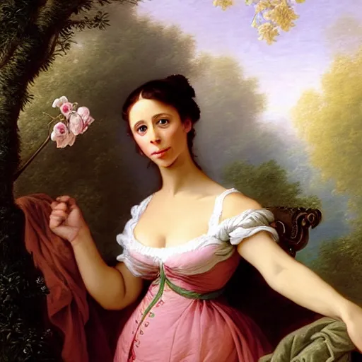 Prompt: A fantasy style portrait painting of Jennifer Love Hewitt, in the style of François Boucher, Oil Painting, hyperrealistic, render, Regal, Refined, Detailed Digital Art, RPG portrait, Michael Cheval, William-Adolphe Bouguereau, Walt Disney (1937), dynamic lighting, Highly Detailed, Cinematic Lighting, Unreal Engine, 8k, HD
