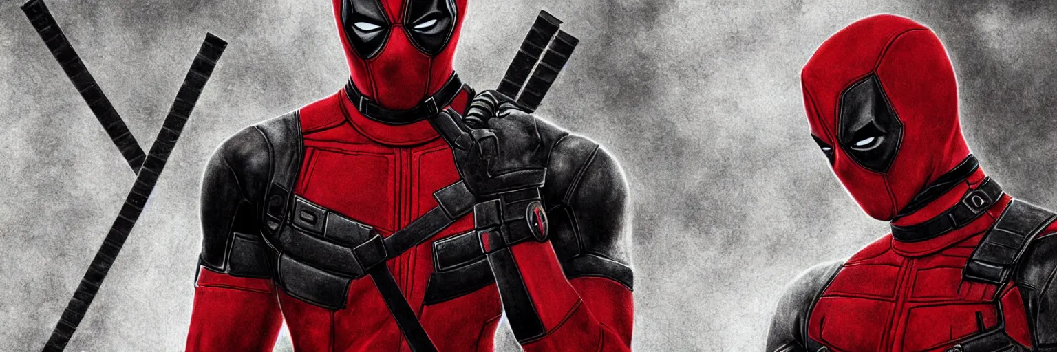 Prompt: deadpool art, high detail, high definition, photorealistic, hdr, rtx,