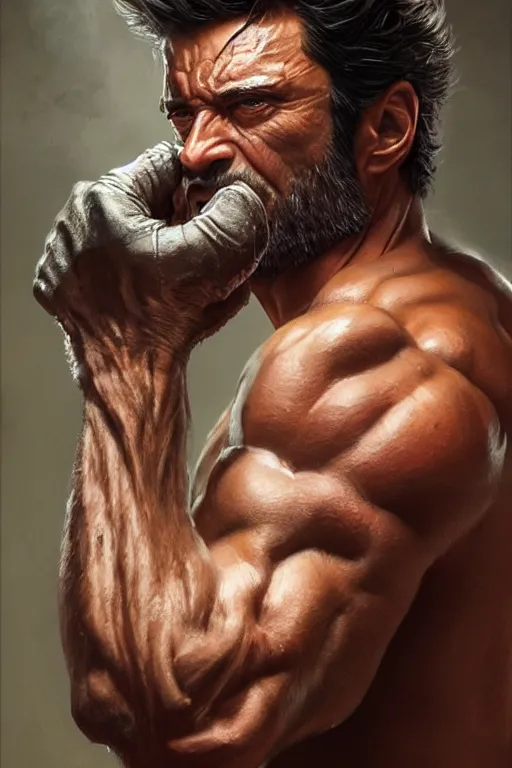 Image similar to billy bruto as wolverine, detailed, 8 k, trending on artstation, smooth, sharp focus artwork by mark arian, artgerm, mark keathley, greg rutkowski